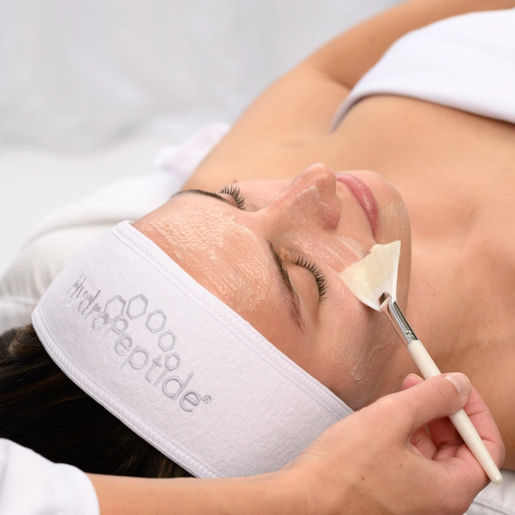 HydroPeptide Custom Facial + Sonic Dermaplaning + Extract and Fuse